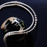 Product Description: This beautiful set of two freshwater pearl necklaces is designed to be worn together or separately for an effortlessly chic layered look. The necklaces feature smooth, round pearls with a radiant luster that will add sophistication to any outfit. Whether you’re dressing up for an event or adding a touch of elegance to your everyday style, these pearl necklaces are perfect for enhancing your wardrobe.
Materials & Craftsmanship: Handcrafted with the finest natural freshwater pearls, each 