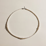 Product Description: This beautiful set of two freshwater pearl necklaces is designed to be worn together or separately for an effortlessly chic layered look. The necklaces feature smooth, round pearls with a radiant luster that will add sophistication to any outfit. Whether you’re dressing up for an event or adding a touch of elegance to your everyday style, these pearl necklaces are perfect for enhancing your wardrobe.
Materials & Craftsmanship: Handcrafted with the finest natural freshwater pearls, each 
