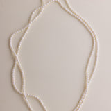 Freshwater Pearl Long Layering Necklace | Effortless Elegance for Every Season | Fall Outfit | Christmas Gift
Whether you're wearing a cozy fall sweater or a simple t-shirt or blouse, this long pearl necklace brings life and a touch of chic style to any outfit. The lustrous pearls catch the light beautifully, adding an effortless sophistication. Sometimes, the simplest pearl pieces create the most timeless and fashionable looks.
