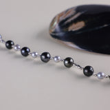 Tahitian black pearls are symbols of mystery, independence, and strength, while blue Akoya pearls represent serenity, elegance, and beauty. Together, they make this necklace not only a fashionable statement but also a meaningful piece that celebrates both bold individuality and refined grace.