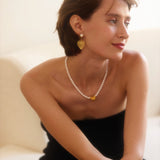 Heart Aglow Pearl Necklace