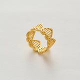 Heartline Ring - 18K Gold Plated
